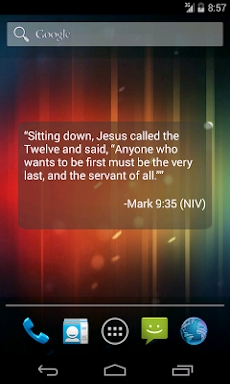 Bible Verse of the Day Widget screenshots