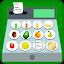 food store cash register icon