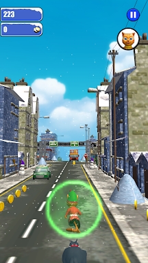 Leo Cat Ice Run - Frozen City screenshots
