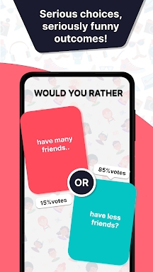Would You Rather? Party Game screenshots