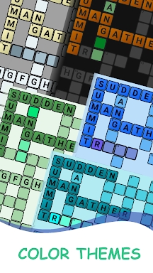 English Crossword puzzle screenshots
