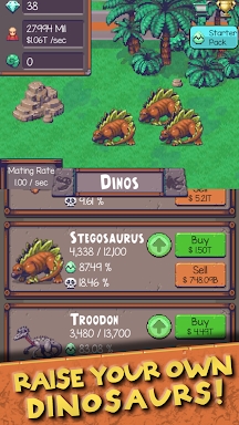 Idle Dino Zoo screenshots