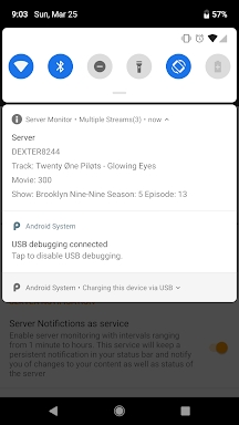 Server Monitor for plex screenshots