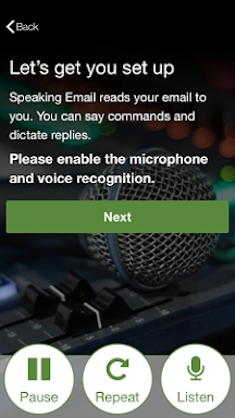 Speaking Email - voice reader  screenshots