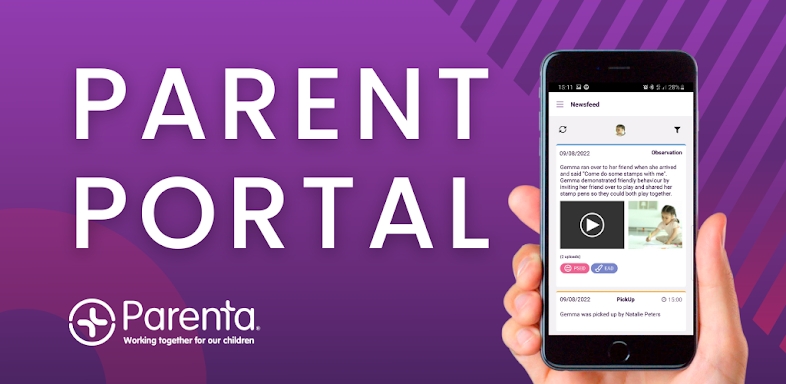 Parent Portal screenshots