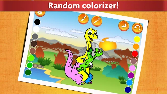 Kids Dinosaur Coloring Pages screenshots