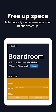 Dash - Meeting Room Display screenshots