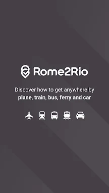 Rome2Rio: Trip Planner screenshots