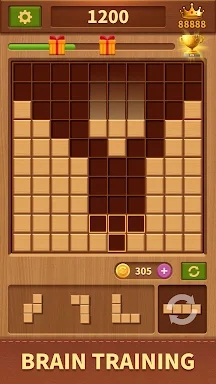 Woody Block Endless PuzzleGame screenshots