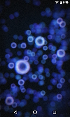 Neon Microcosm Live Wallpaper screenshots