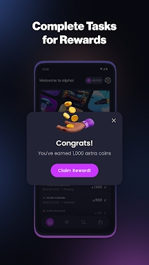 alpha - Play and Earn Rewards screenshots