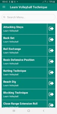 Learn Volleyball Techniques screenshots