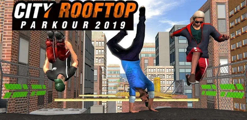 City Rooftop Parkour Runner screenshots