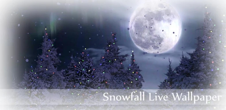 Snowfall Free Live Wallpaper screenshots