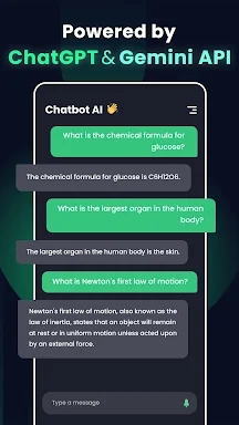 Chatbot AI - Chat with AI screenshots