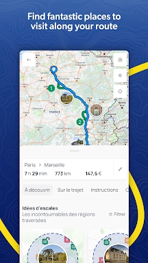 ViaMichelin GPS, Maps, Traffic screenshots