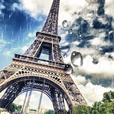Rainy Paris Live Wallpaper screenshots