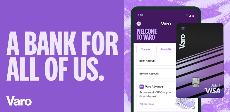 Varo Bank: Mobile Banking screenshots