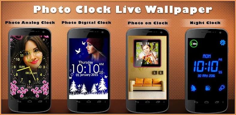 Clock Live Wallpaper screenshots