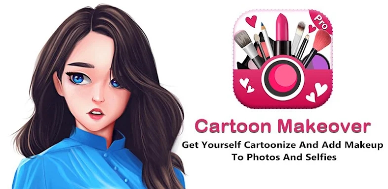 Makeup Camera - Cartoon Photo Editor Beauty Selfie screenshots