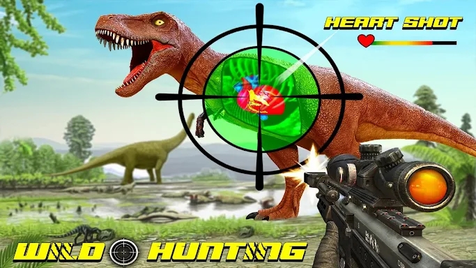 Wild Dinosaur Hunting Gun Game screenshots