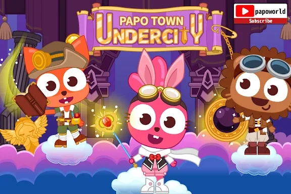 Papo Town: Underground City screenshots