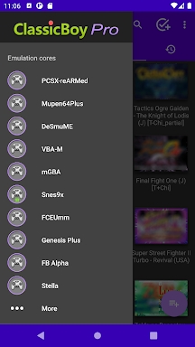 ClassicBoy Pro Games Emulator screenshots