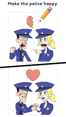 Draw Happy Police - Draw Games screenshots