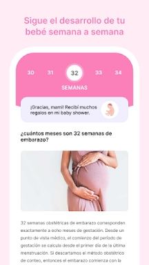 Embarazo por semana | Sermadre screenshots