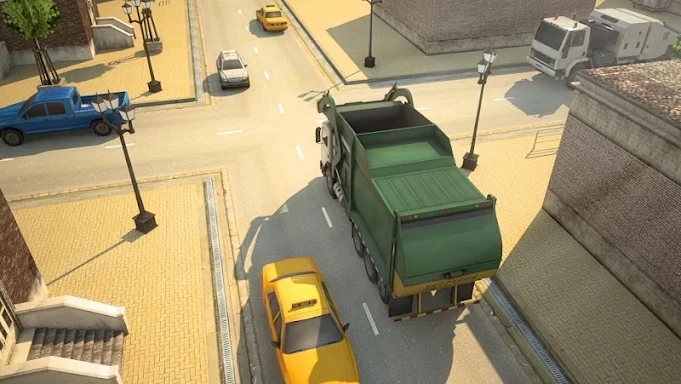 Garbage Truck Simulator 3D Rac screenshots