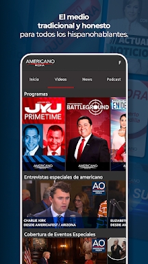Americano Media screenshots