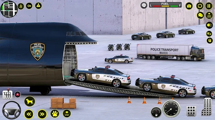 Police Transports Car Parking screenshots