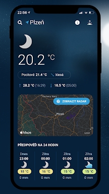 In-počasí screenshots