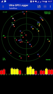 Ultra GPS Logger Lite screenshots