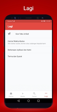 Berita Harian Mobile screenshots