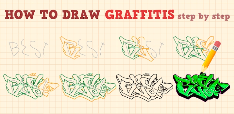 How to Draw Graffitis screenshots
