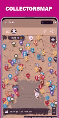Collectors Map screenshots