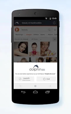 Dolphin Zero Incognito Browser screenshots
