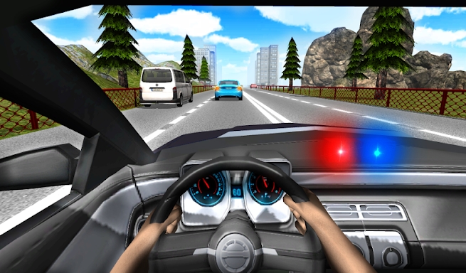 Police Driving In Car screenshots
