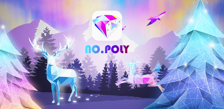 No.Poly - Colour Game Poly Art screenshots