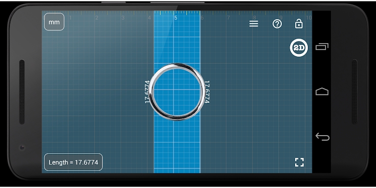 Millimeter - screen ruler app screenshots