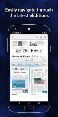 Tri-City Herald: WA state news screenshots