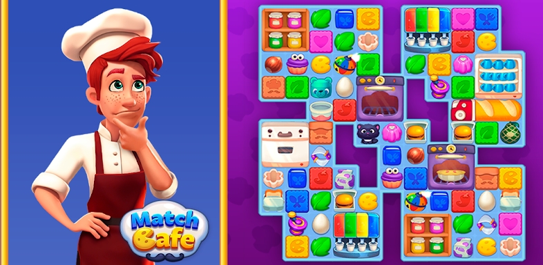 Match Cafe: Cook & Puzzle game screenshots