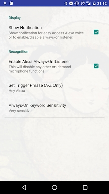 Listens for Alexa screenshots
