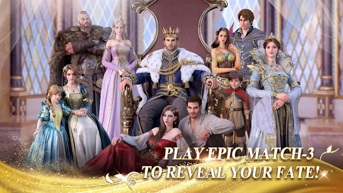 Palace & Puzzles - Epic Match3 screenshots