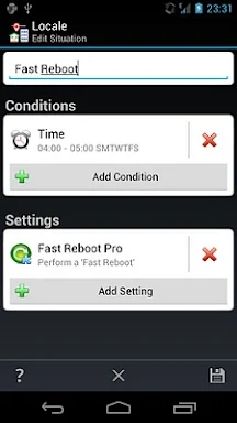 Fast Reboot Pro Locale Plug-in screenshots