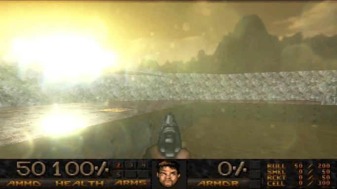 D-GLES Demo (Doom source port) screenshots