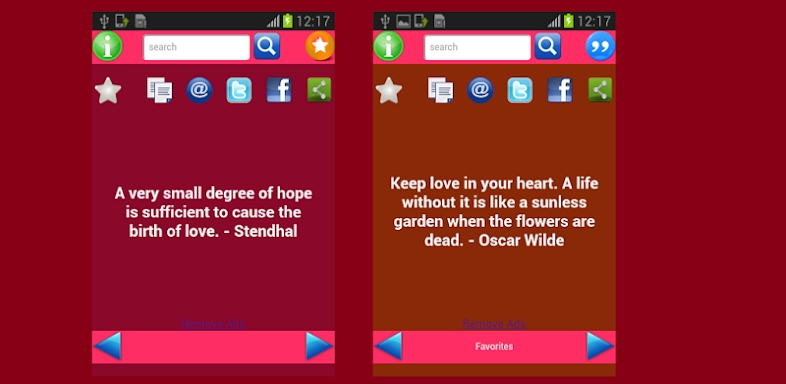 Love Quotes screenshots