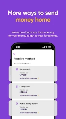 WorldRemit: Money Transfer App screenshots