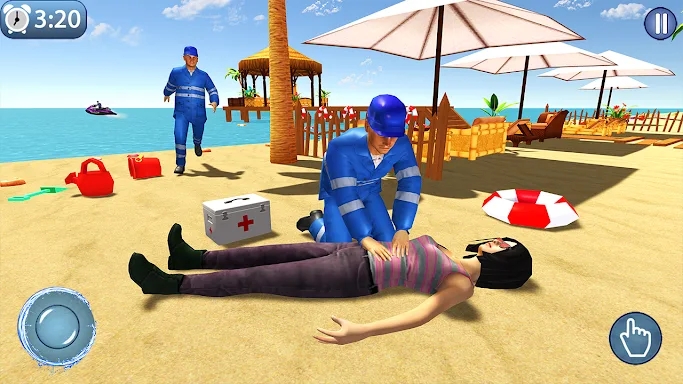 Beach Water Swimming Pool Sims screenshots
